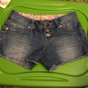 Jean shorts